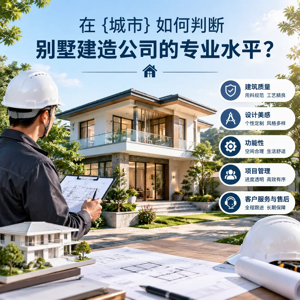 在 玉屏 如何判断别墅建造公司的专业水平？