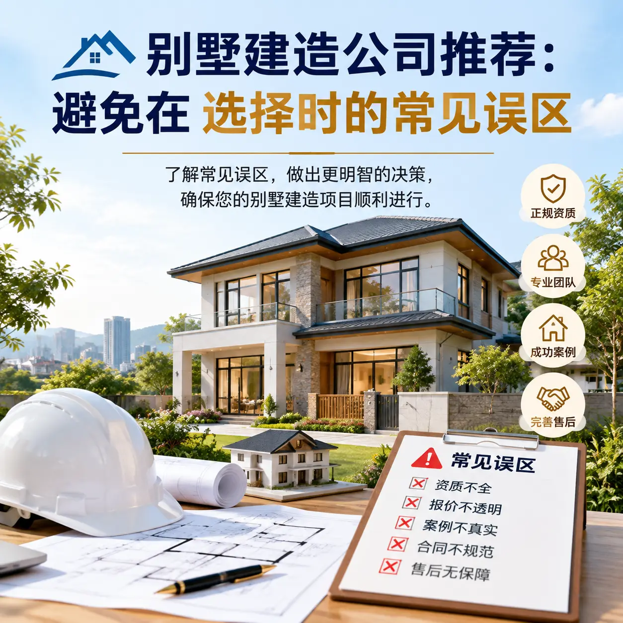 别墅建造公司推荐：避免在 玉屏 选择时的常见误区