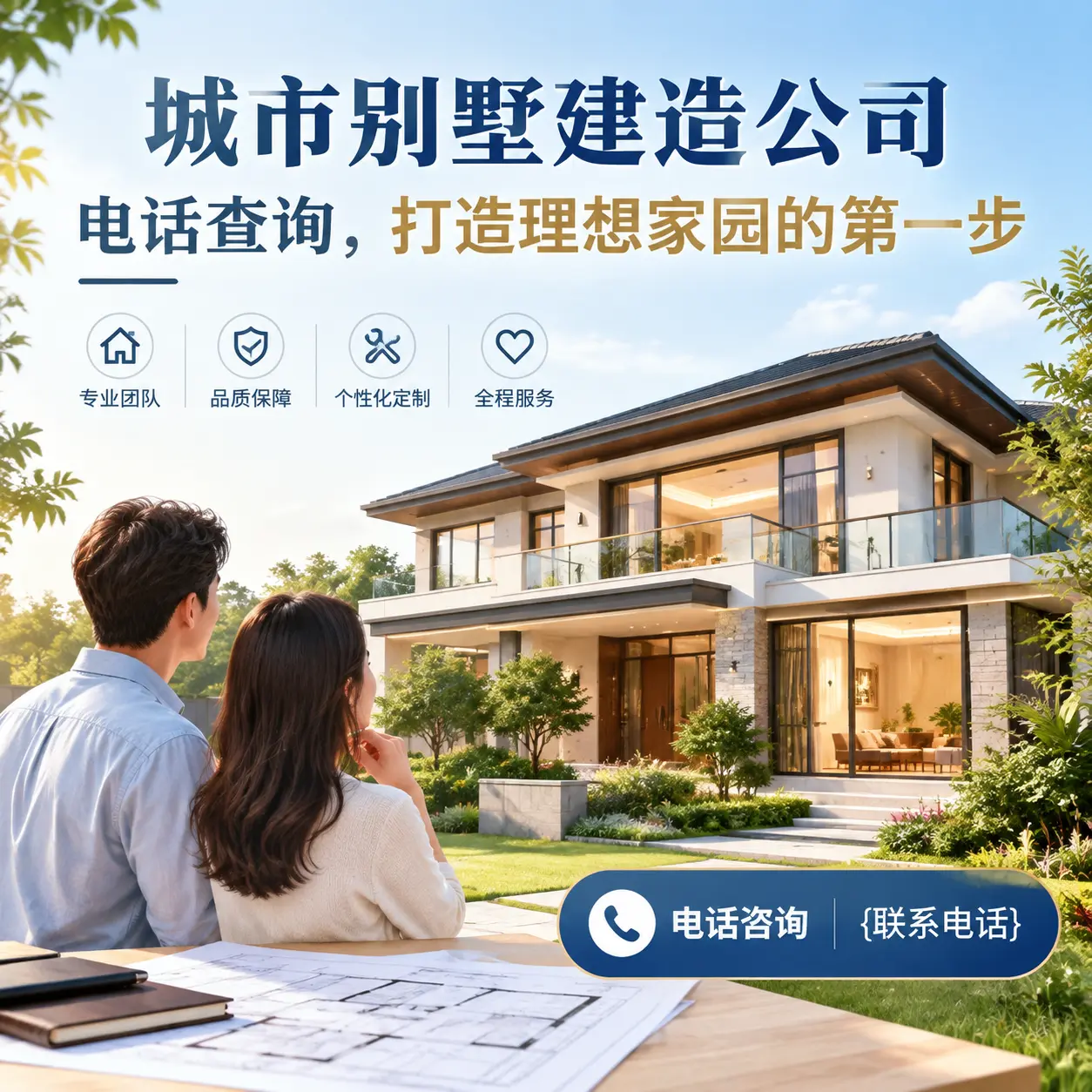 玉屏别墅建造公司电话查询,打造理想家园的第一步
