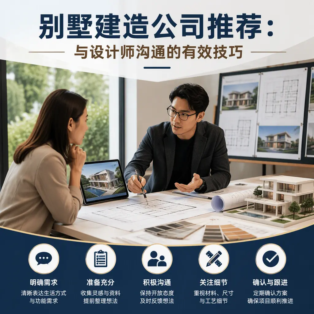 别墅建造公司推荐:与设计师沟通的有效技巧在 玉屏