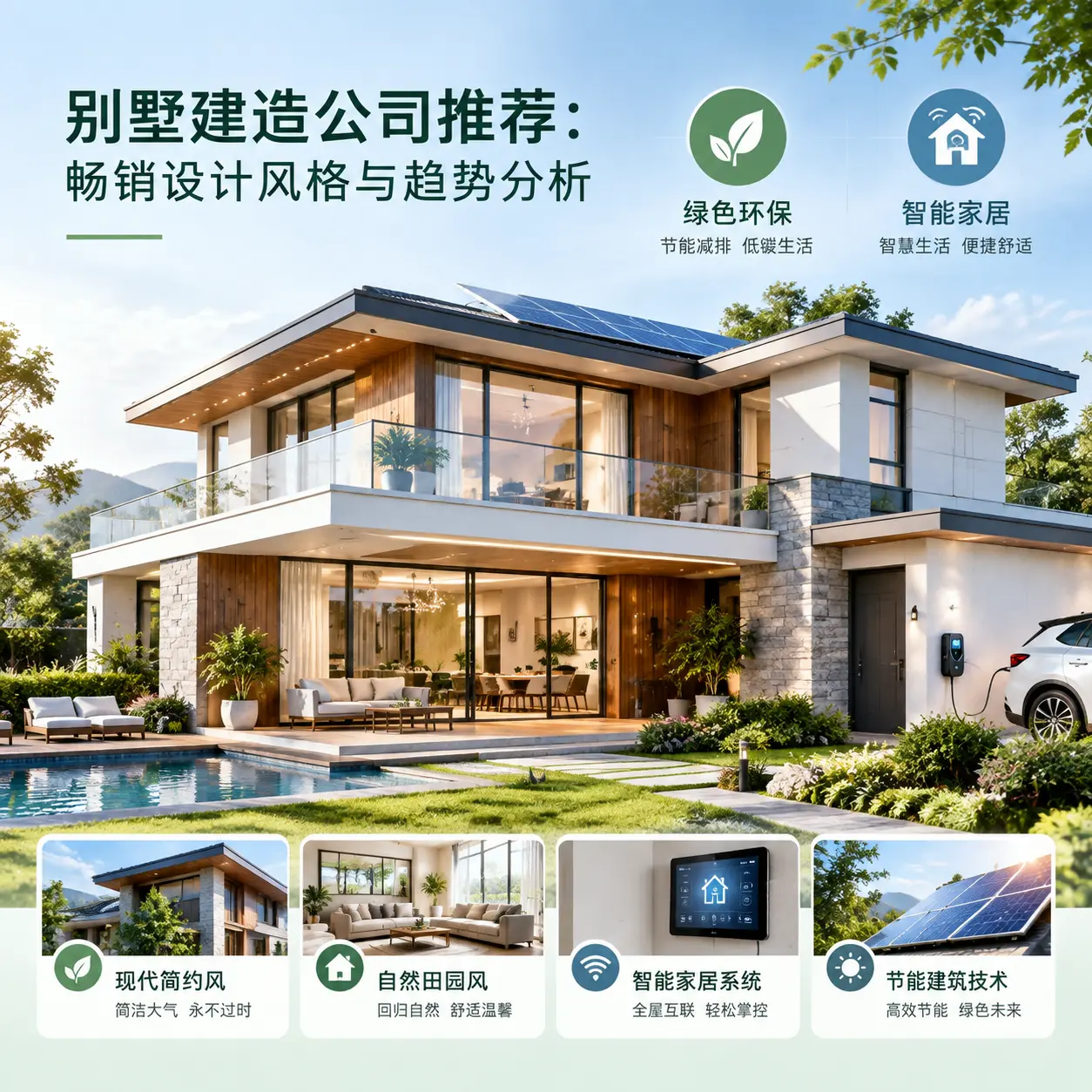 别墅建造公司推荐: 玉屏 畅销设计风格与趋势分析