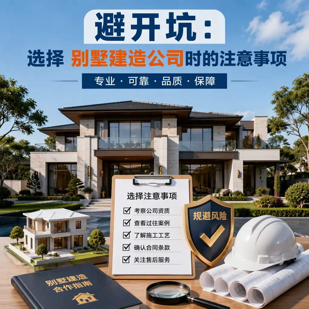 避开坑:选择 玉屏 别墅建造公司时的注意事项