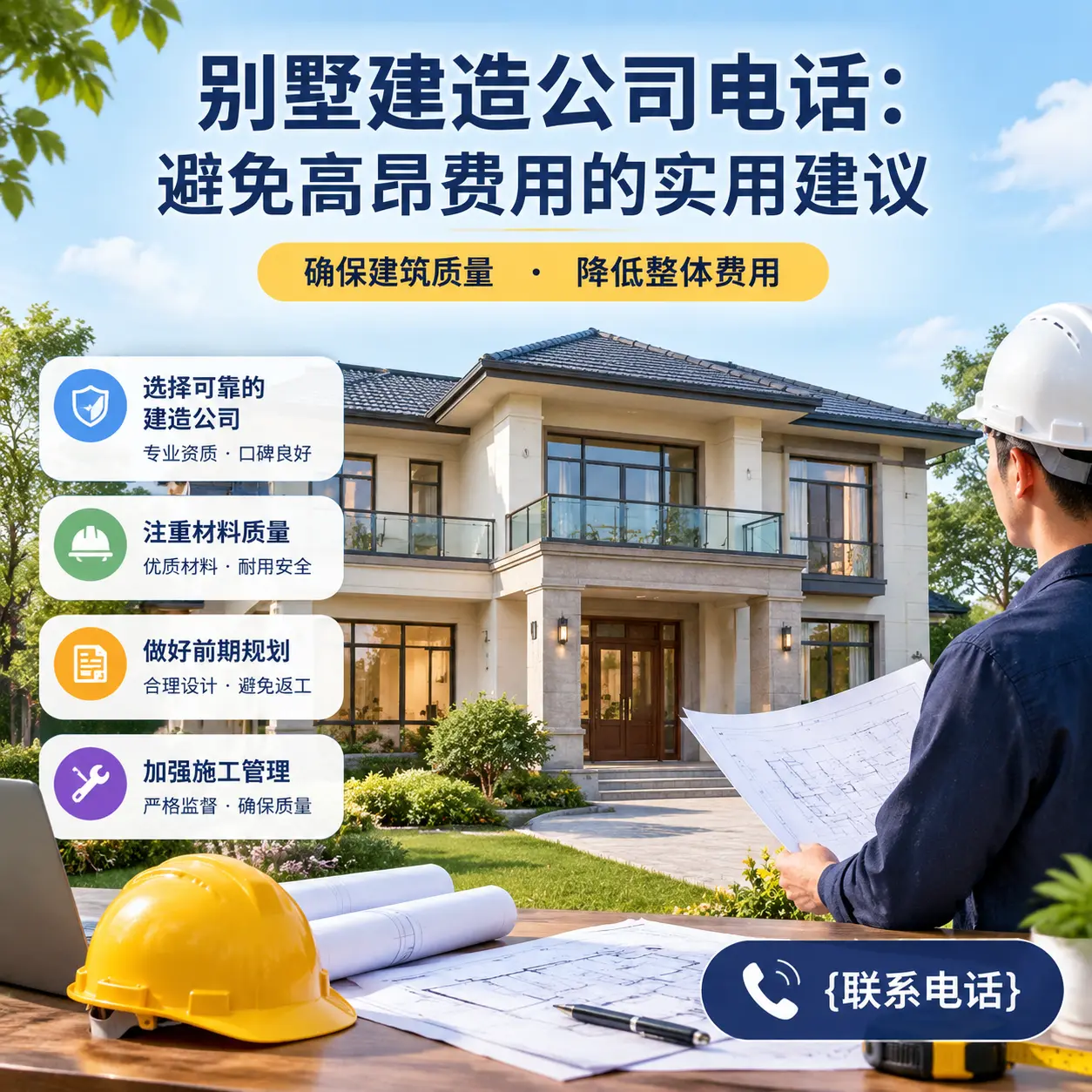 玉屏别墅建造公司电话：避免高昂费用的实用建议