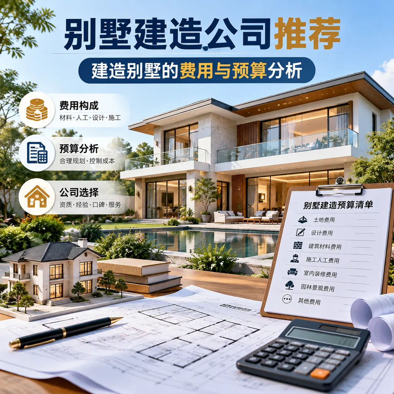 别墅建造公司推荐： 玉屏 建造别墅的费用与预算分析