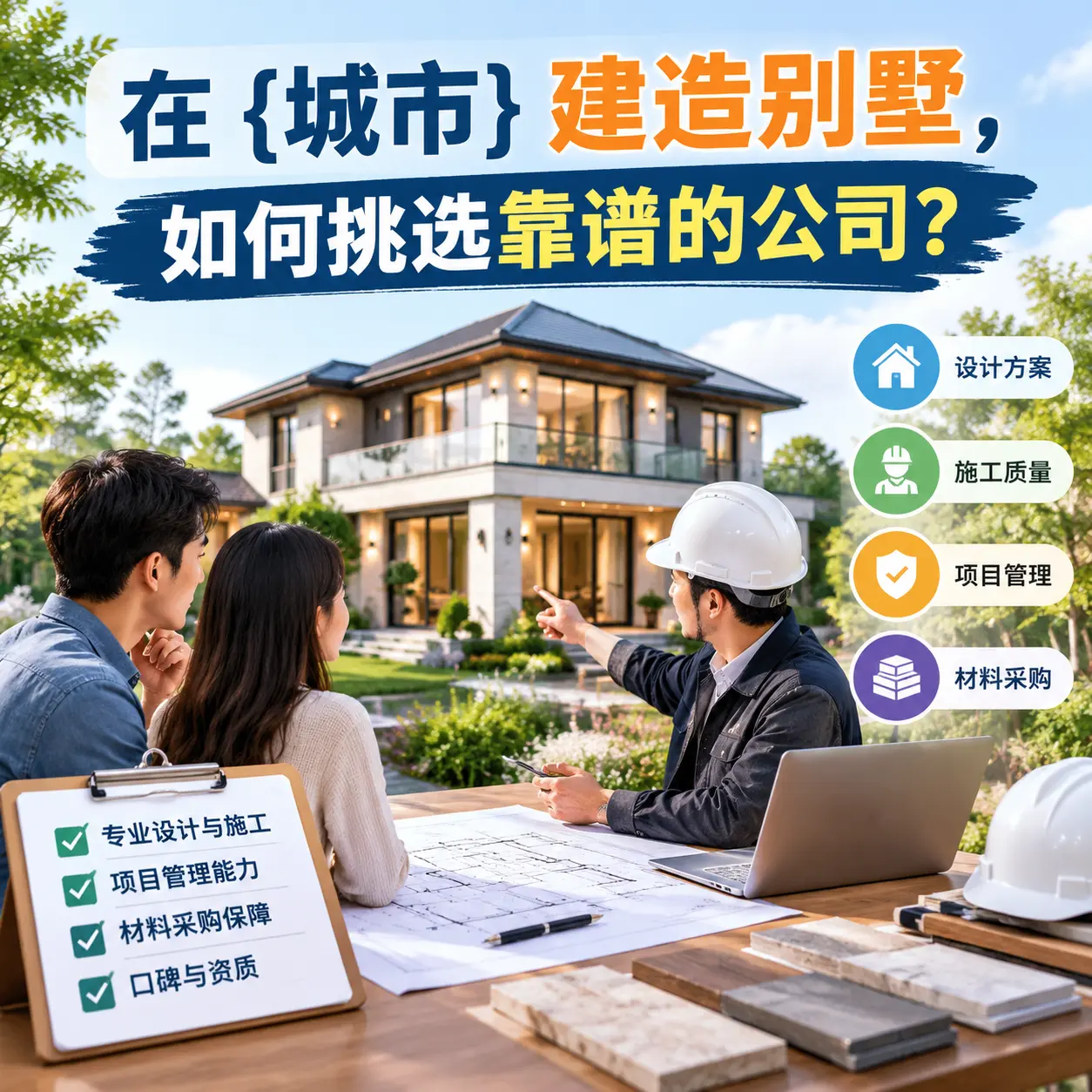 在 玉屏 建造别墅，如何挑选靠谱的公司？