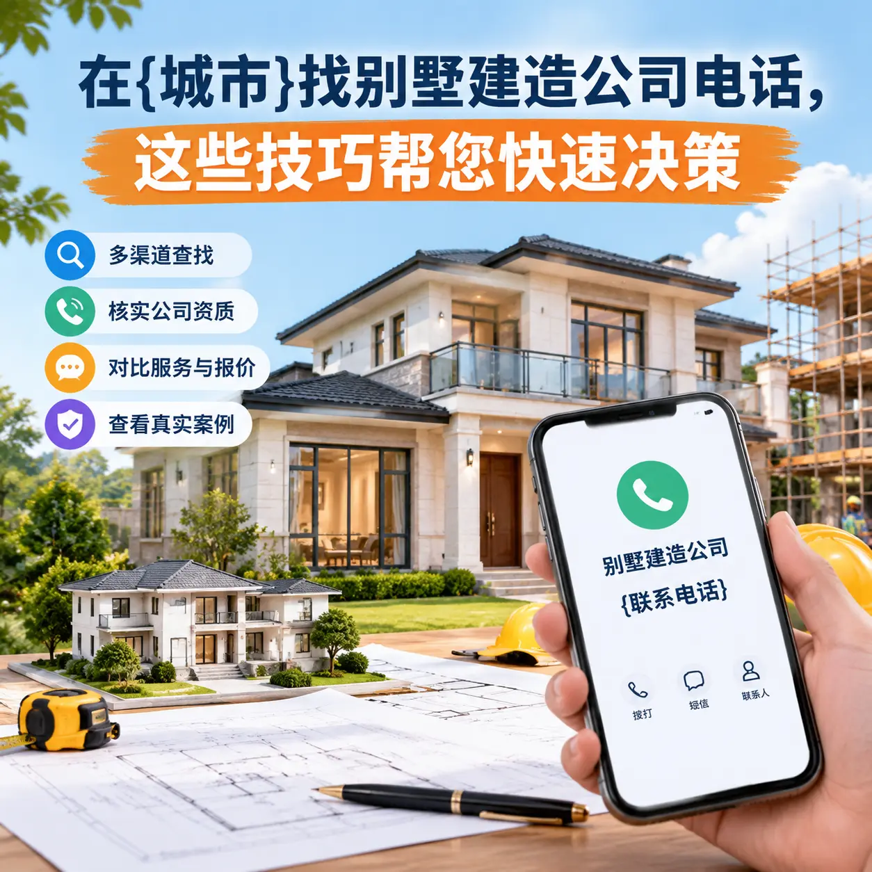 在玉屏找别墅建造公司电话,这些技巧帮您快速决策