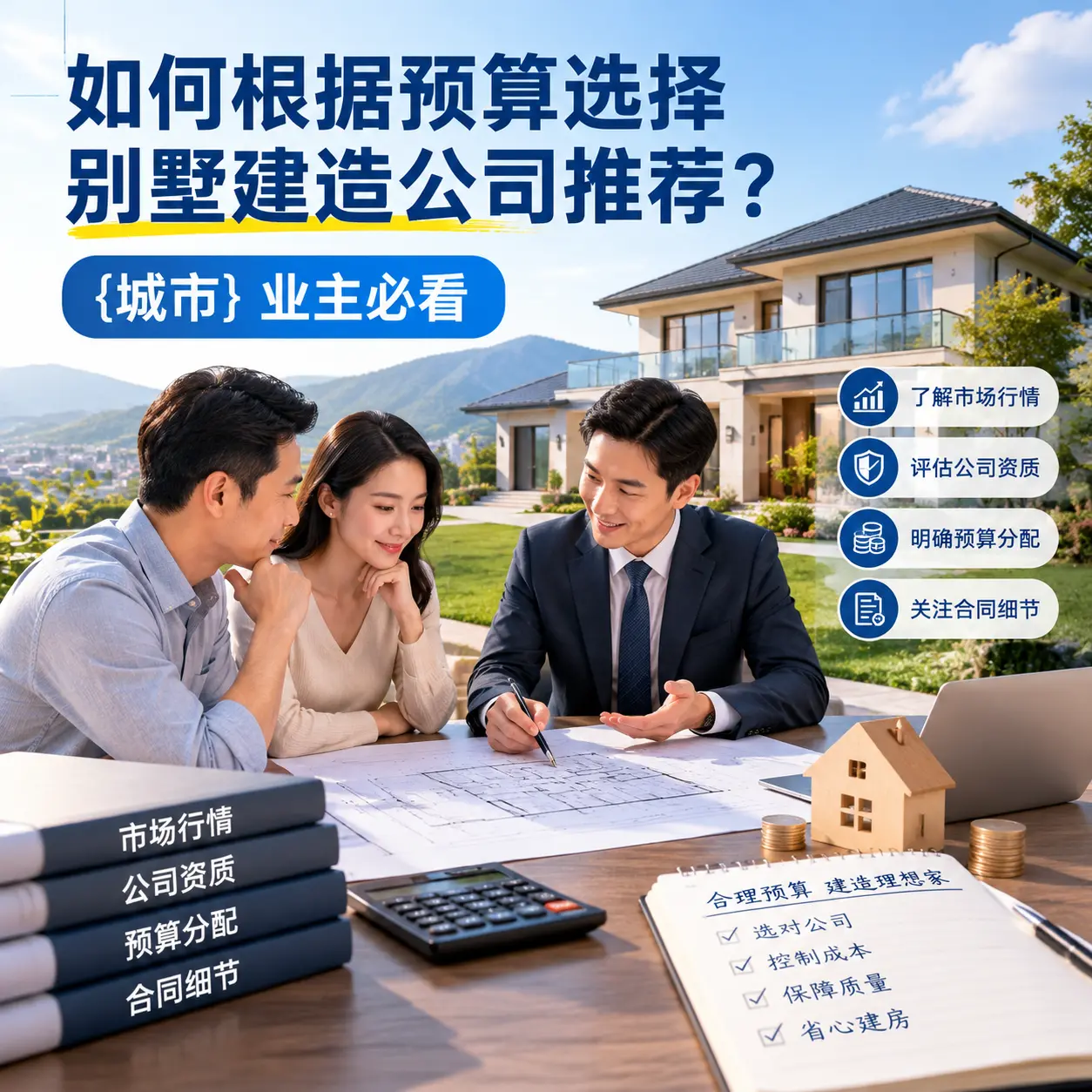 如何根据预算选择别墅建造公司推荐? 玉屏 业主必看