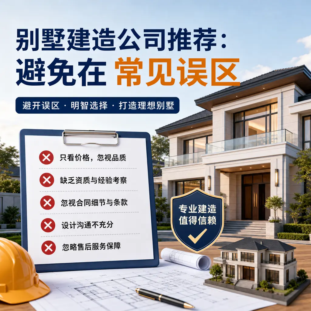 别墅建造公司推荐:避免在 玉屏 的常见误区