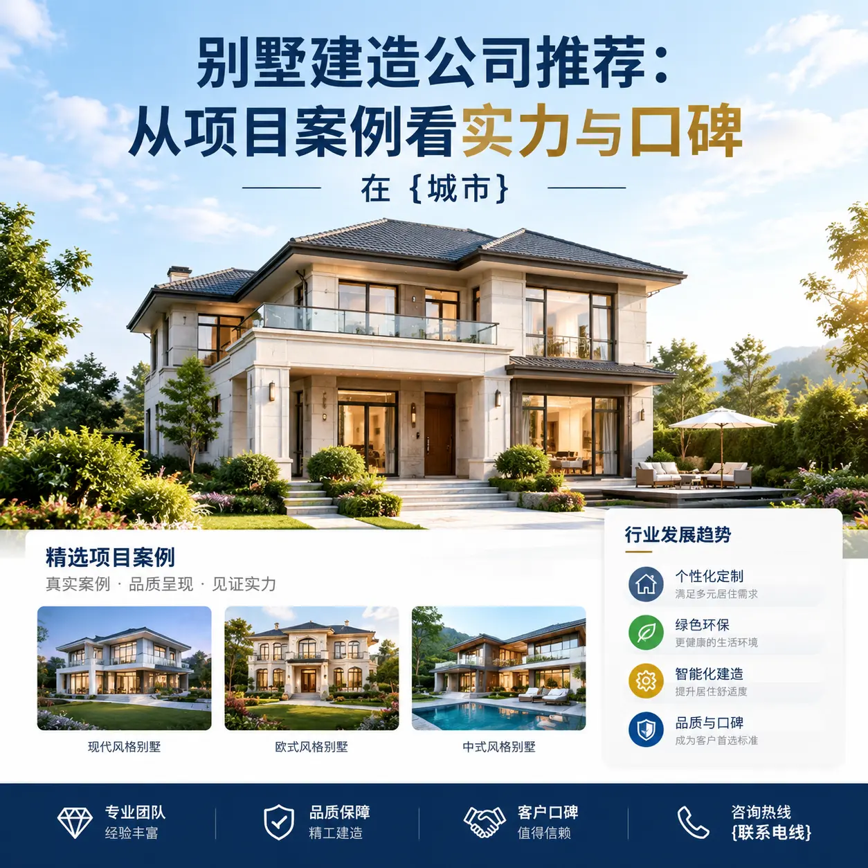 别墅建造公司推荐:从项目案例看实力与口碑在 玉屏